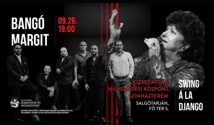 Bangó Margit és a Swing a' la Django, 2025. Sep. 26. (19:00)