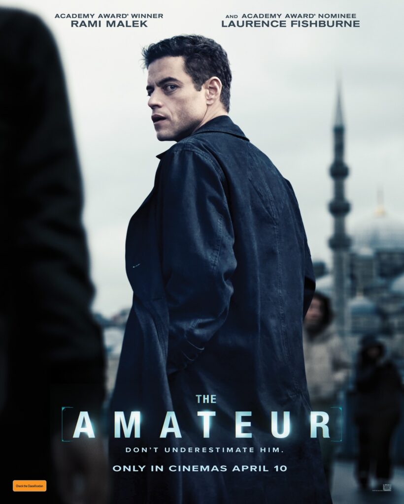 Amatőr - Rami Malek terroristákra vadászik