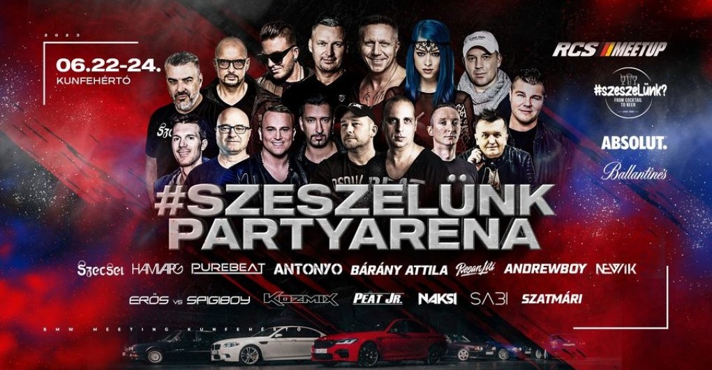 Szeszelünk Party Aréna RCS MeetUP Kunfehértó 2023