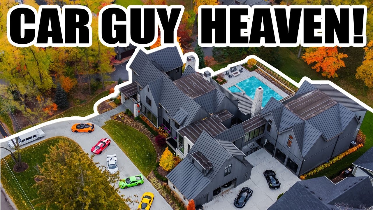 A ház a Hamilton Collection autói mögött