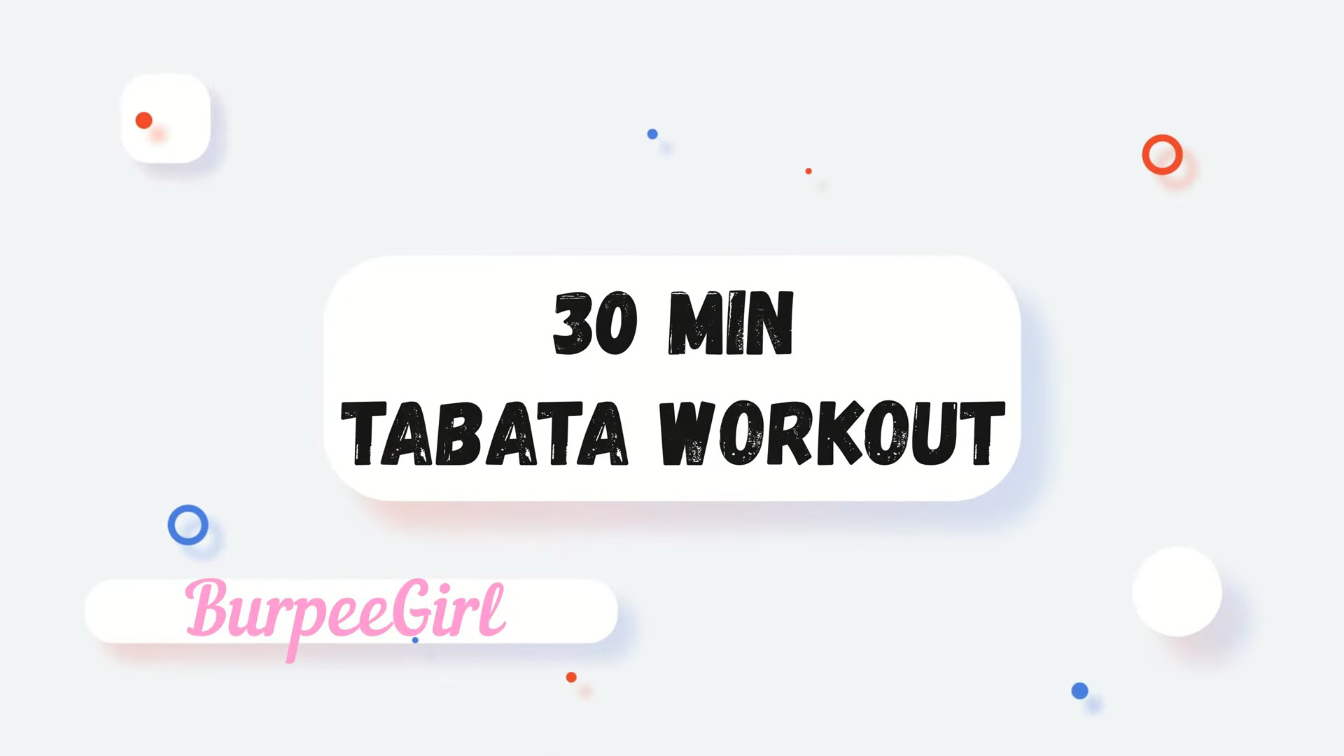 Semmi ugrálás csak egy jó kis harmincperces tabata edzés