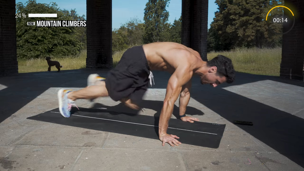 10 perc felsőtest és hasizom edzés kezdőknek