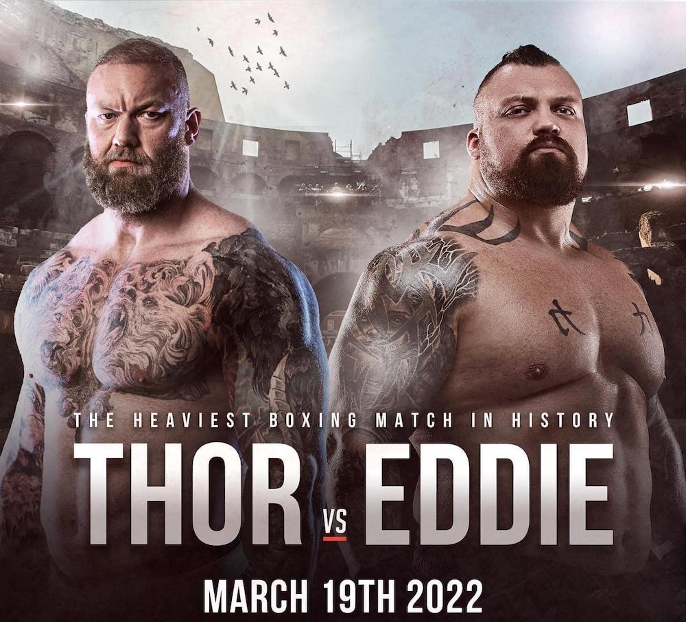 Így edz a világ egykori két legerősebb embere, Eddie Hall és Thor Bjornsson a dubaji bemutató mérkőzésük előtt!