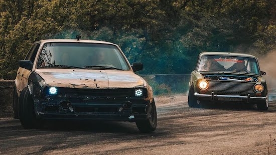 A driftelést Japánban találták fel, de senki sem csinálja úgy, mint az orosz betyárok